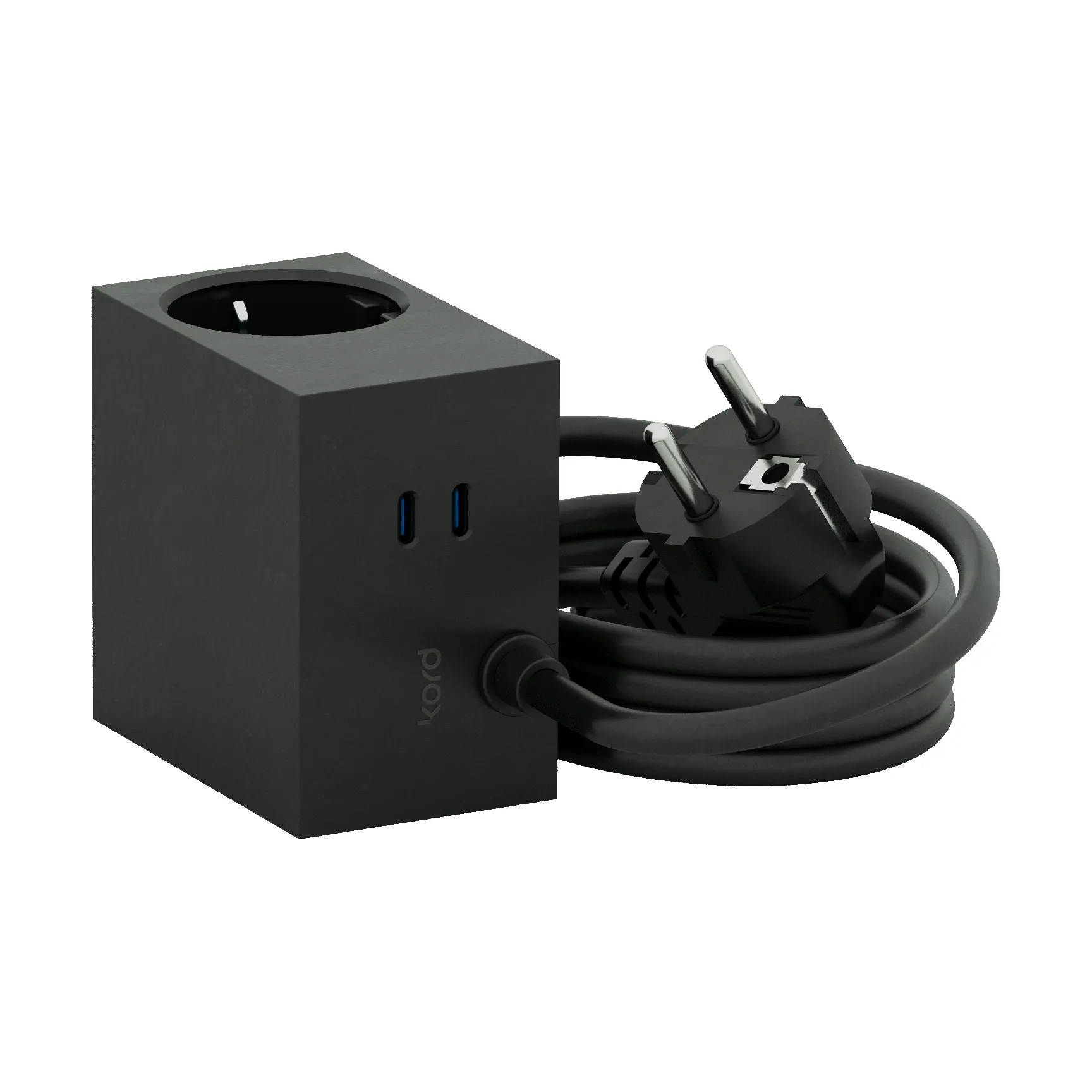 Cuboid+ Steckdosenleiste USB-C 30W 2 m, Black Kord
