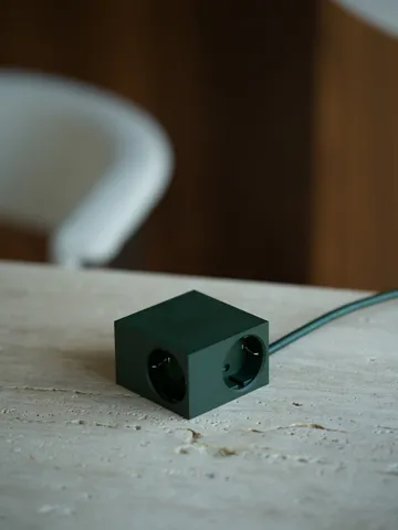 Cuboid+ Steckdosenleiste USB-C 30W 2 m - Dark Green - Kord