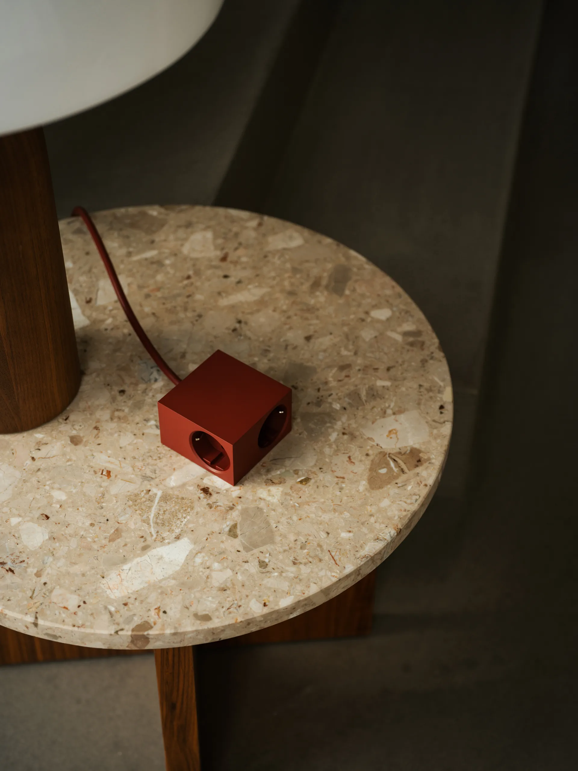 Cuboid+ Steckdosenleiste USB-C 30W 2 m, Fired Brick Kord