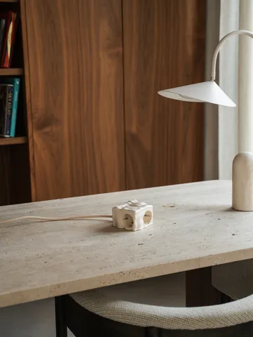 Cumulus+ case-Schale für Cuboid Steckdosenleiste - Beige - Kord