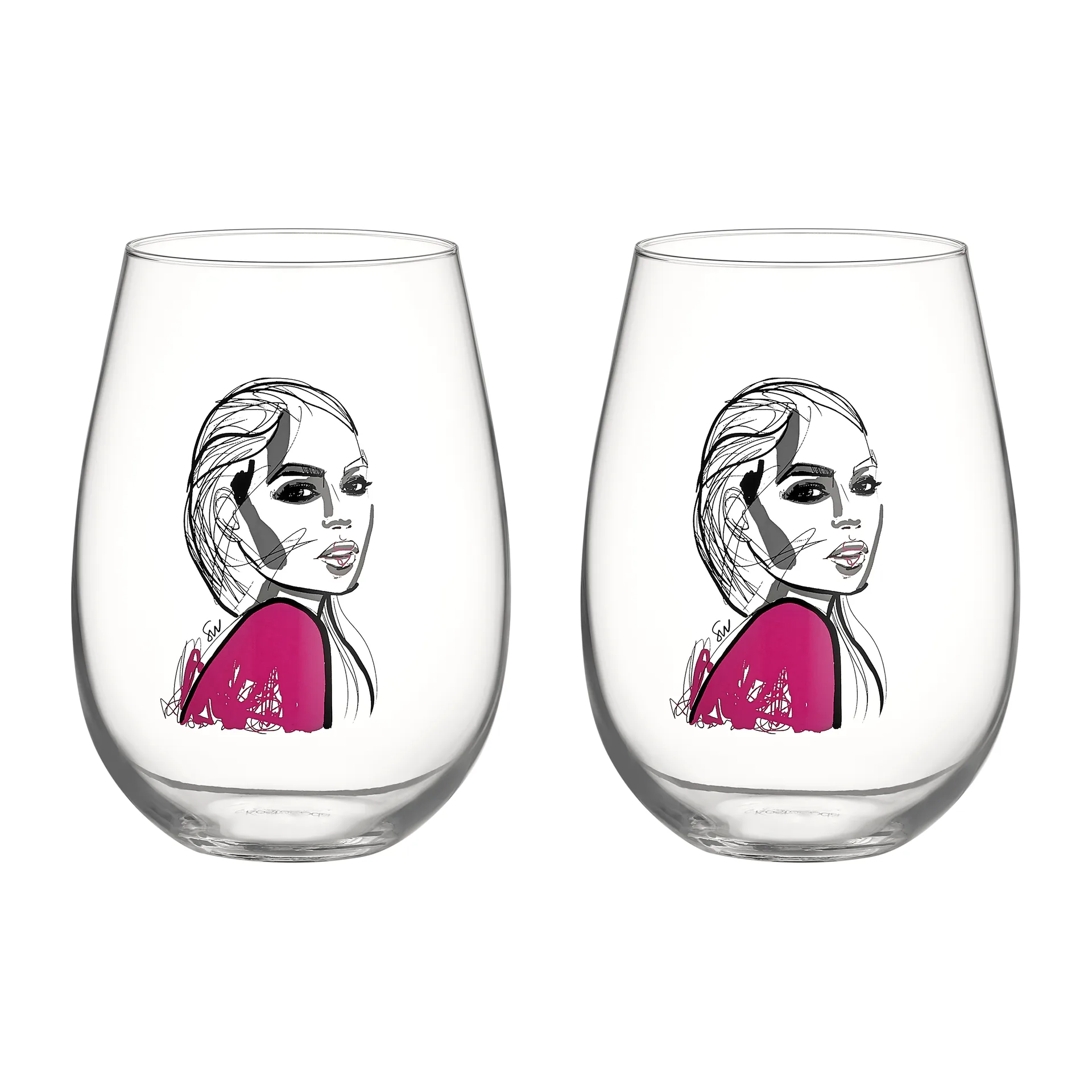 All about you Glas 57 cl 2er Pack, Next to you Kosta Boda