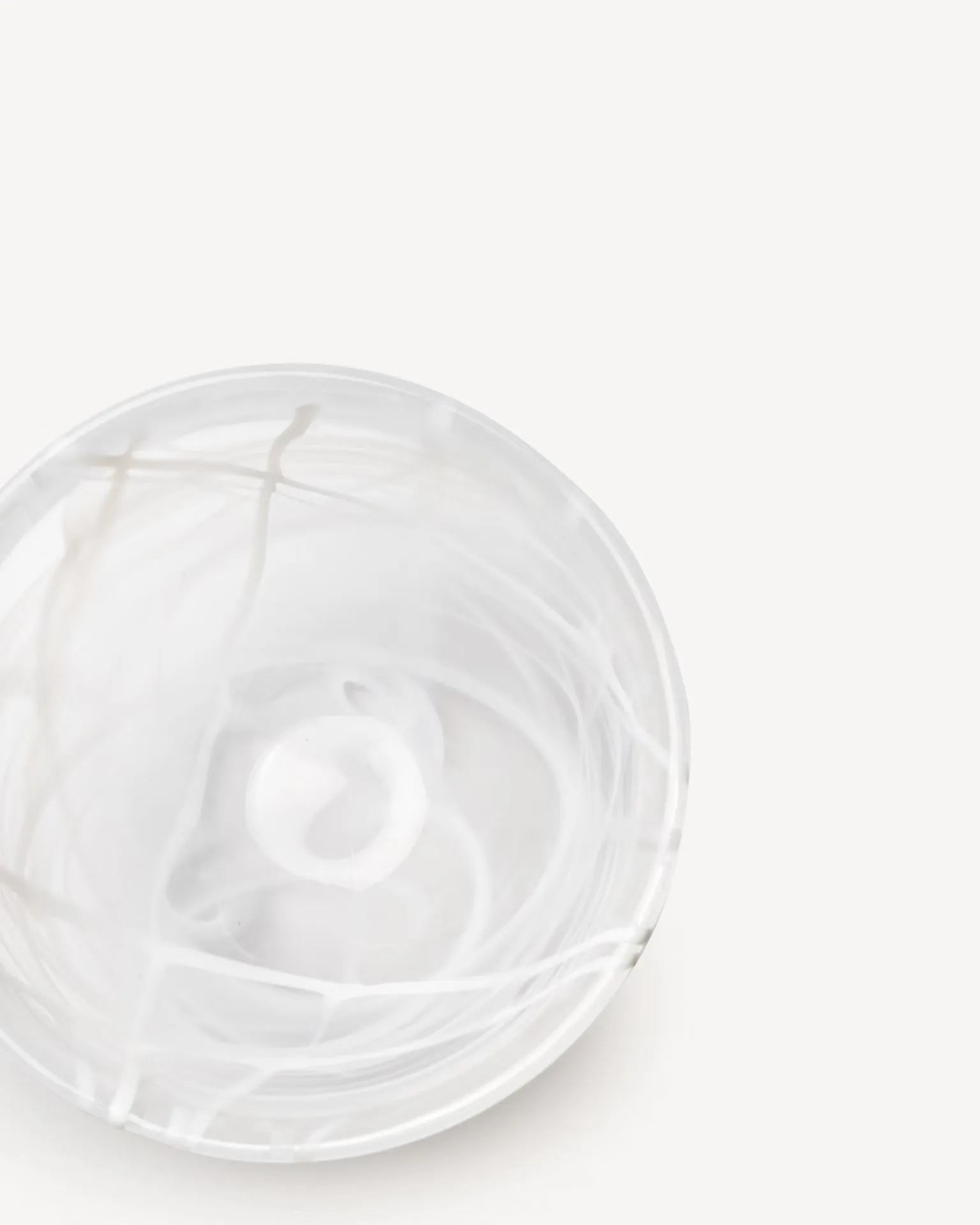 Contrast Schale 160 mm, Weiß-weiß Kosta Boda