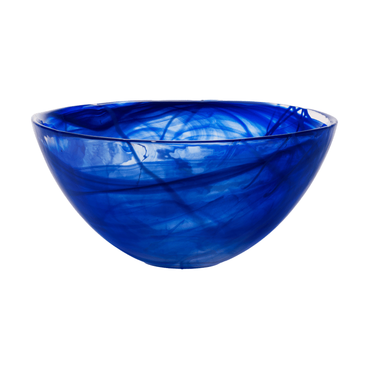 Contrast Schale 350 mm - Blau-blau - Kosta Boda
