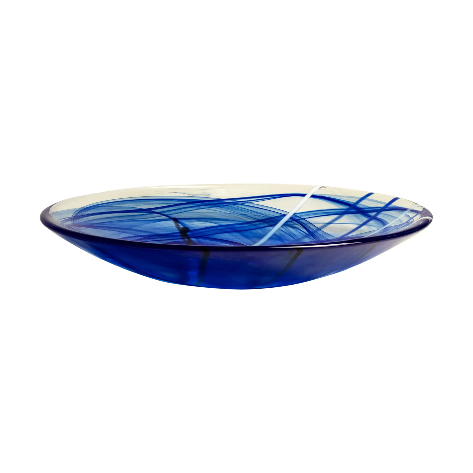 Contrast Teller 380mm, Blau Kosta Boda