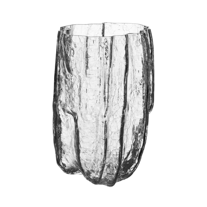 Crackle Vase 270 mm - Klar - Kosta Boda
