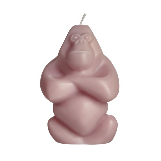 Kosta Boda Gabba Gabba Hey Kerze 11,5 cm Rosa
