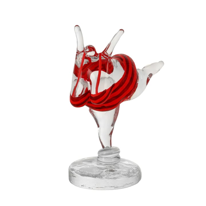 KE Badeglück Glasskulptur - Rot - Kosta Boda