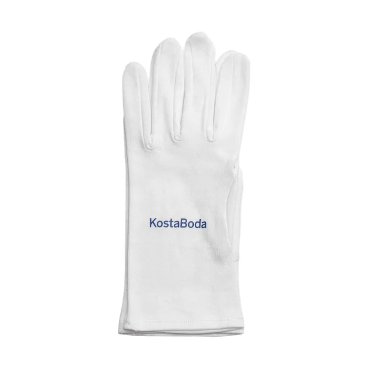 Kosta Boda glass care Handschuh - Weiß, small - Kosta Boda