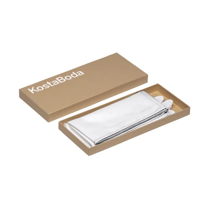 Kosta Boda glass care set box - Weiß, medium - Kosta Boda