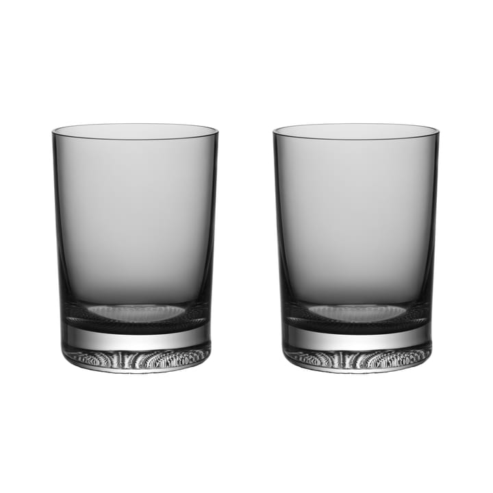 Limelight Wasserglas 22 cl 2er Pack - Grau - Kosta Boda