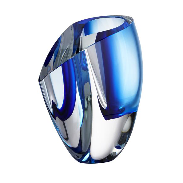 Kosta Boda Mirage Vase 21cm Blau, AC-25