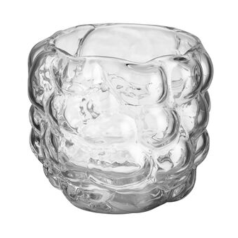 Kosta Boda Moss Kerzenhalter 7,3x8 cm Klar