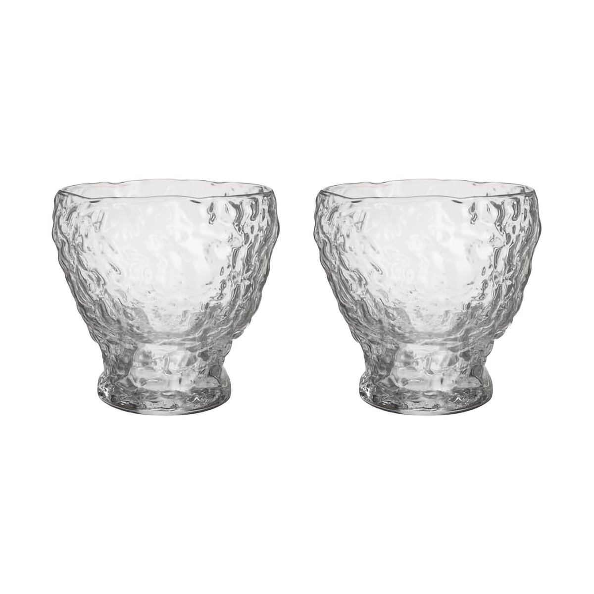 Kosta Boda Moss tumbler Glas 33 cl 2er-Pack Klar