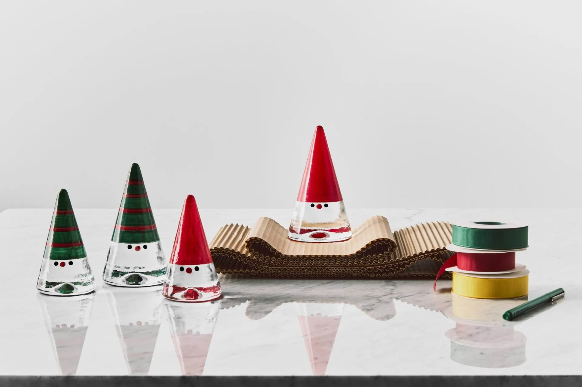 Noel Wichtel, Rot, 15 cm Kosta Boda