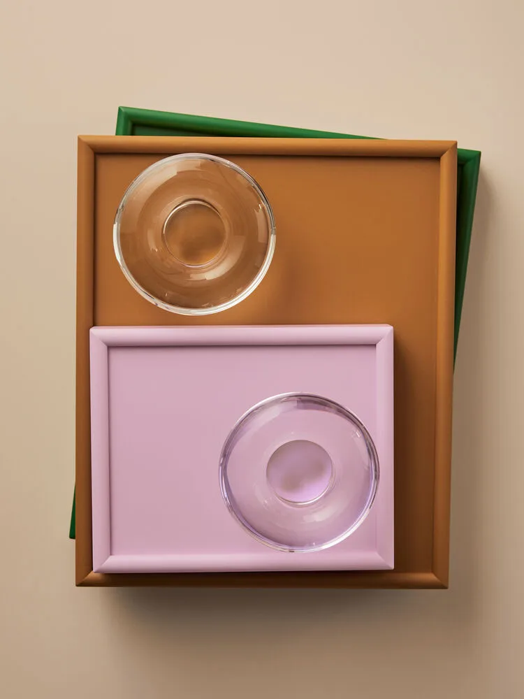 Orion Kerzenhalter Ø11x6,3 cm, Klar Kosta Boda