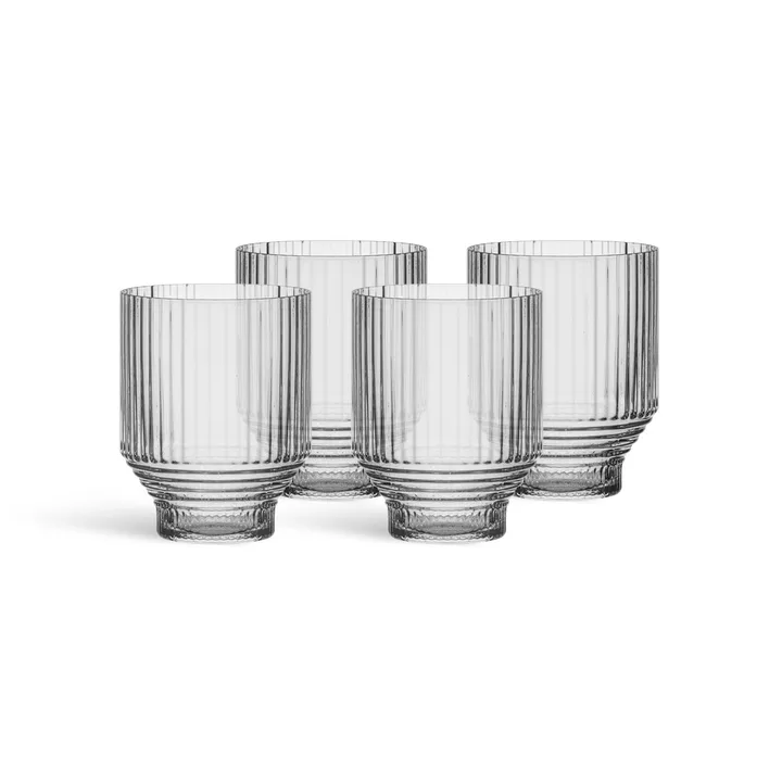Pavilion Lowballglas - Klar, 30 cl, 4er-Pack - Kosta Boda
