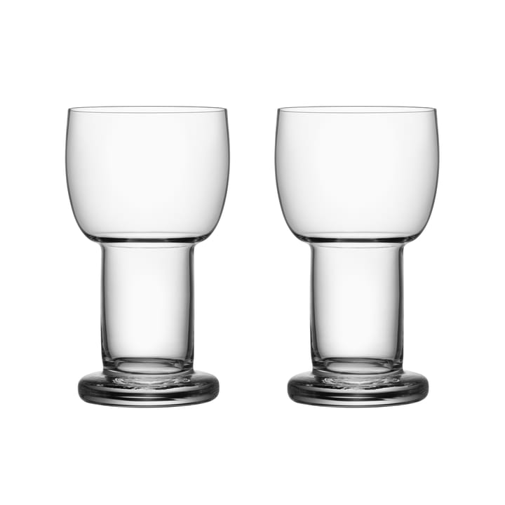 Picnic Glas 32cl 2er Pack - Klar - Kosta Boda