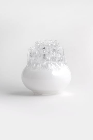 Polar Kerzenhalter 200mm - Weiß - Kosta Boda