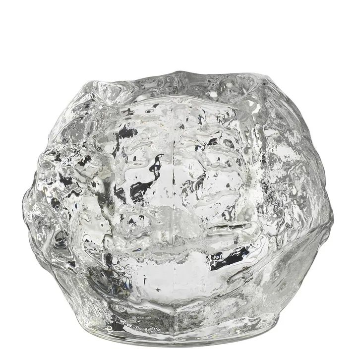 Snowball Teelichthalter - Large, H9 cm - Kosta Boda
