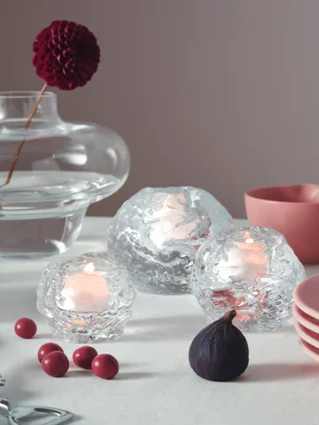 Snowball Windlicht - Klein, H6 cm - Kosta Boda