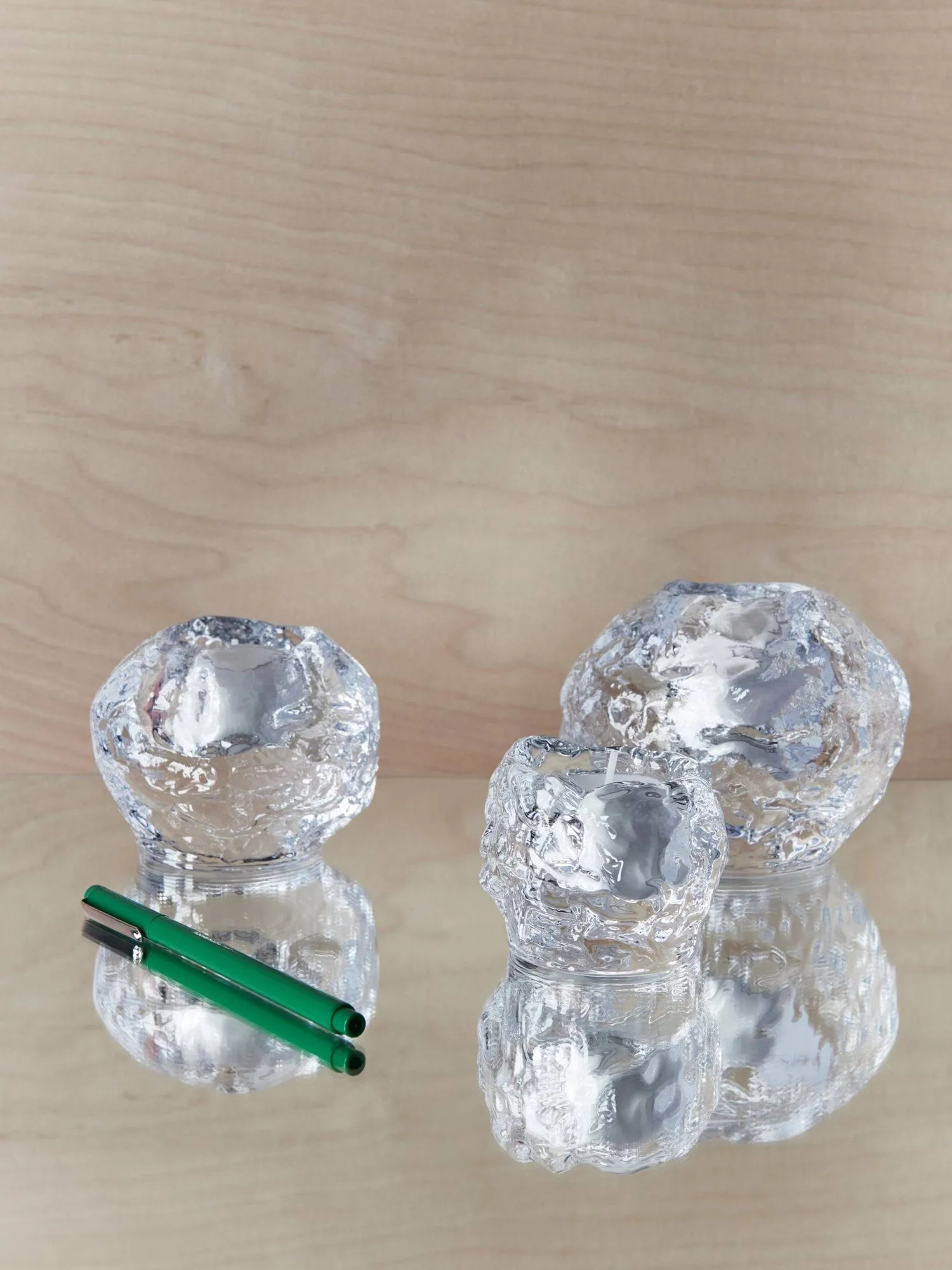 Snowball Windlicht, Mittel, H7 cm Kosta Boda