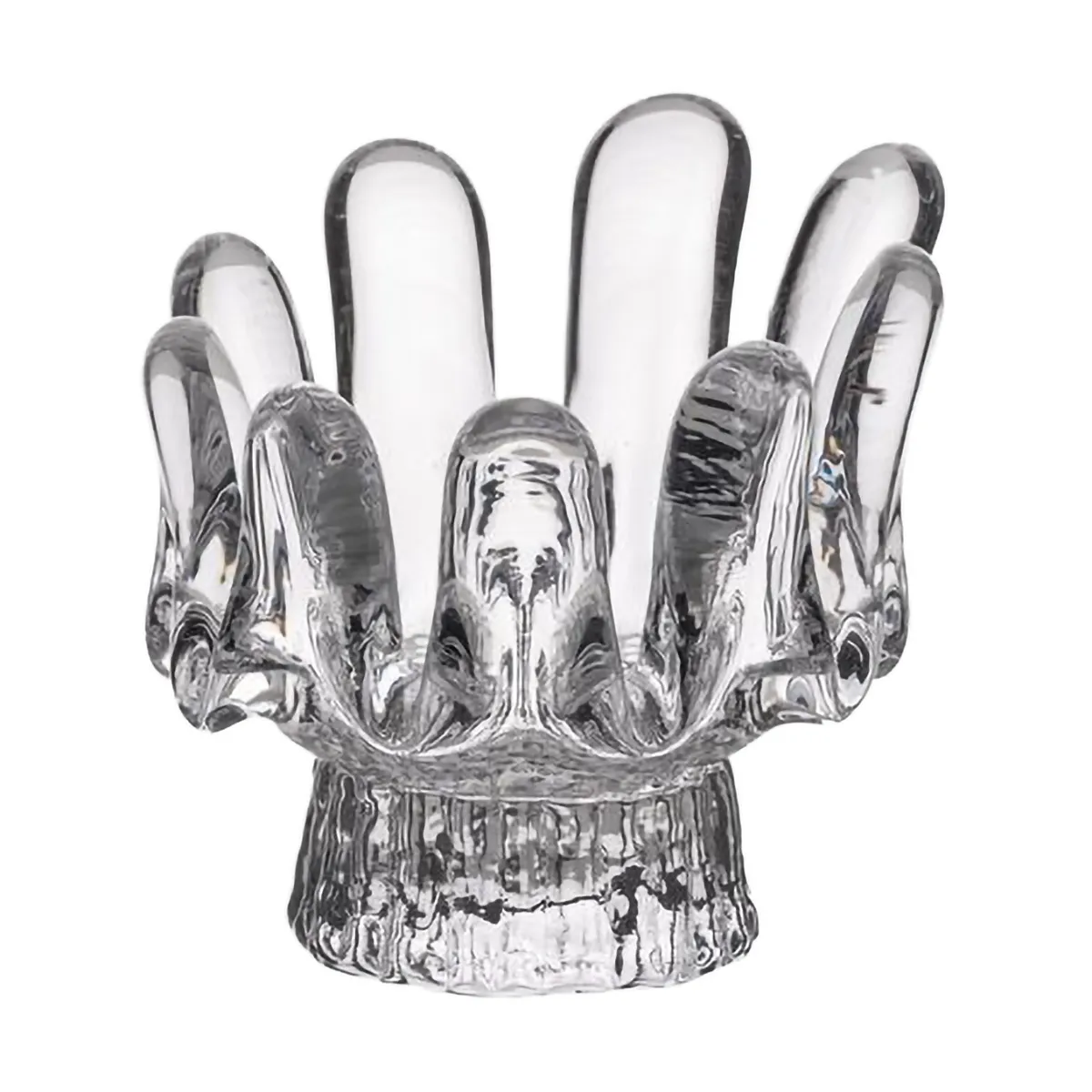 Sonnenblume Windlicht 9,2 cm, Klar Kosta Boda