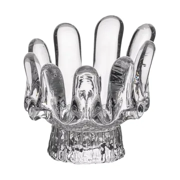 Sonnenblume Windlicht 9,2 cm - Klar - Kosta Boda