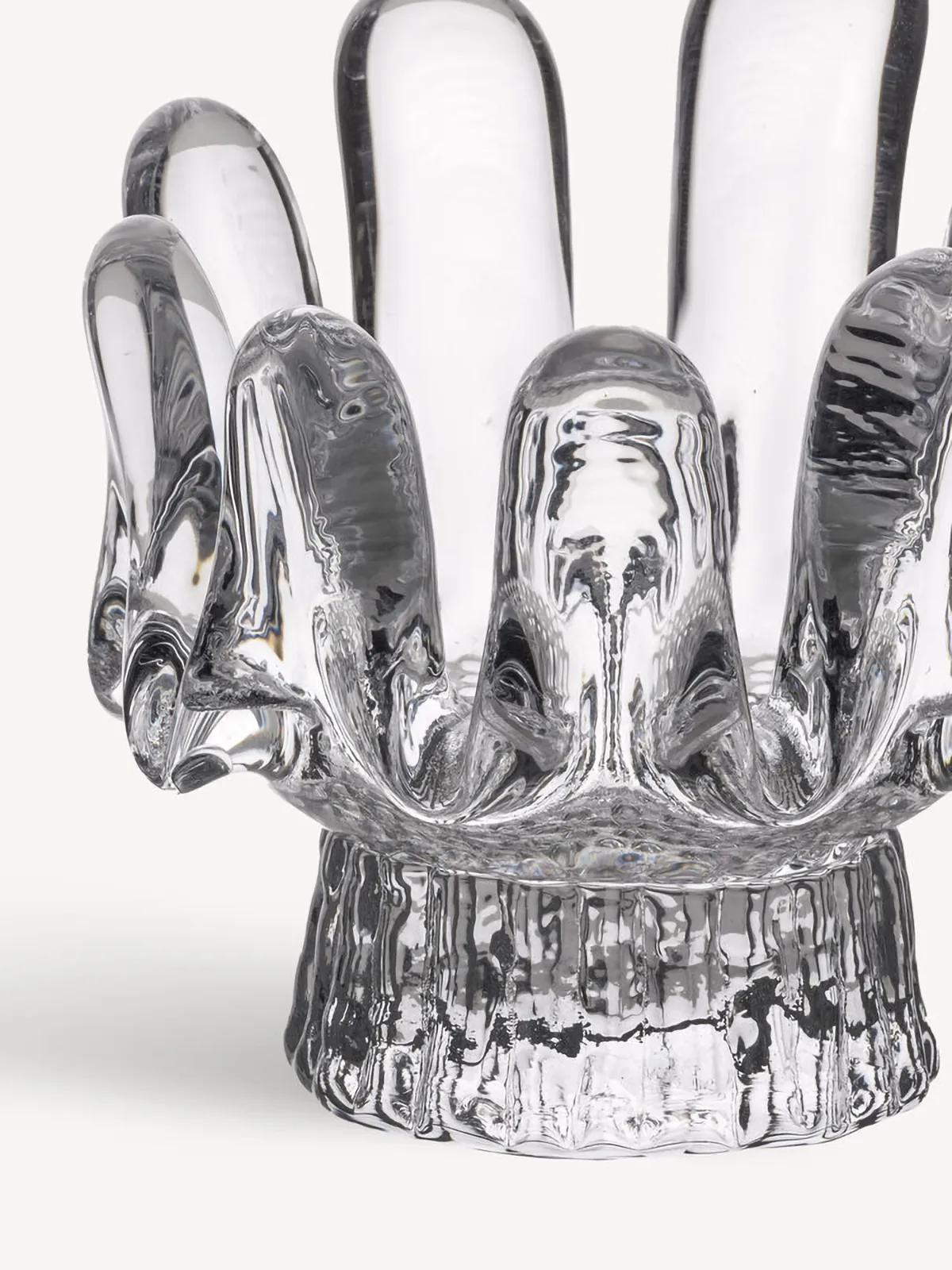 Sonnenblume Windlicht 9,2 cm, Klar Kosta Boda