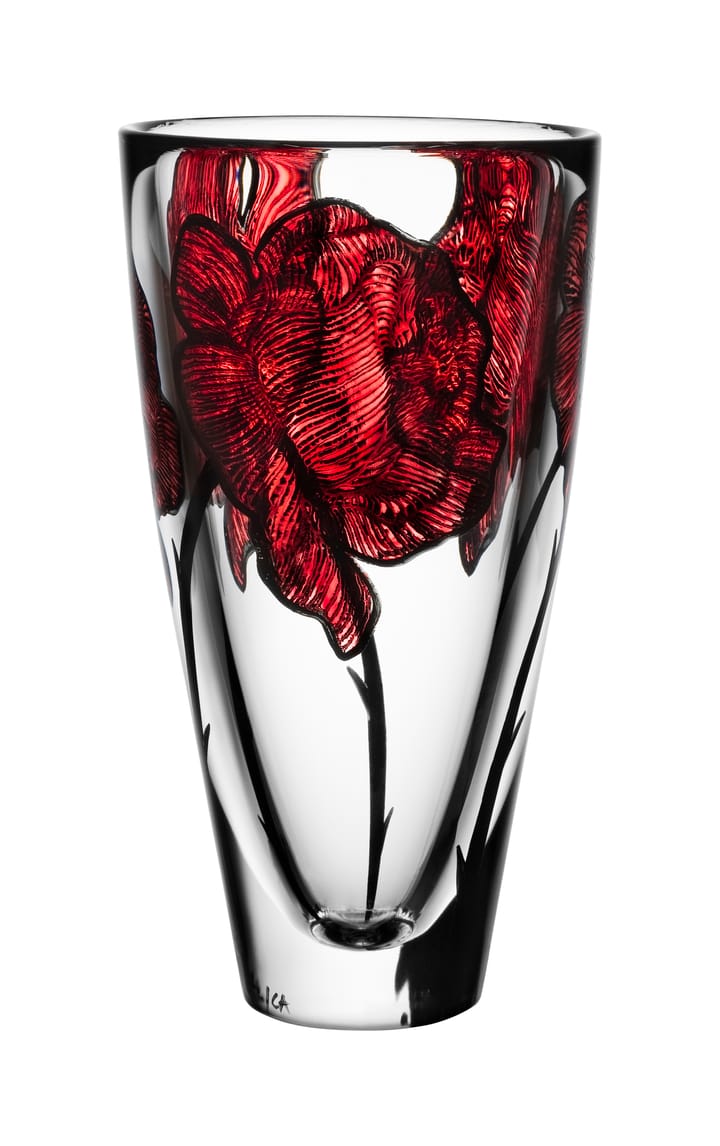 Tattoo Glas-Kollektion - Vase - Kosta Boda