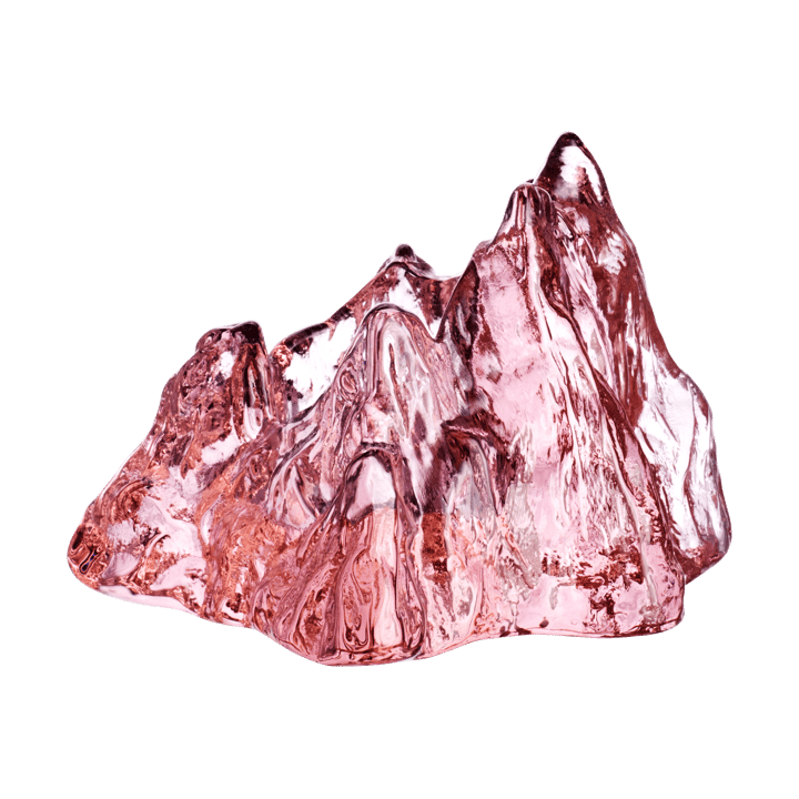 The Rock Windlicht 91 mm - Rosa - Kosta Boda