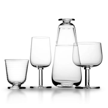 Viva Glas auf Fuß 20cl 2er Pack - Klar - Kosta Boda