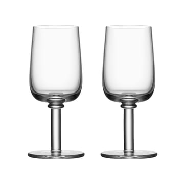 Viva Glas auf Fuß 25cl 2er Pack - Klar - Kosta Boda