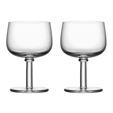 Viva Glas auf Fuß 35cl 2er Pack - Klar - Kosta Boda