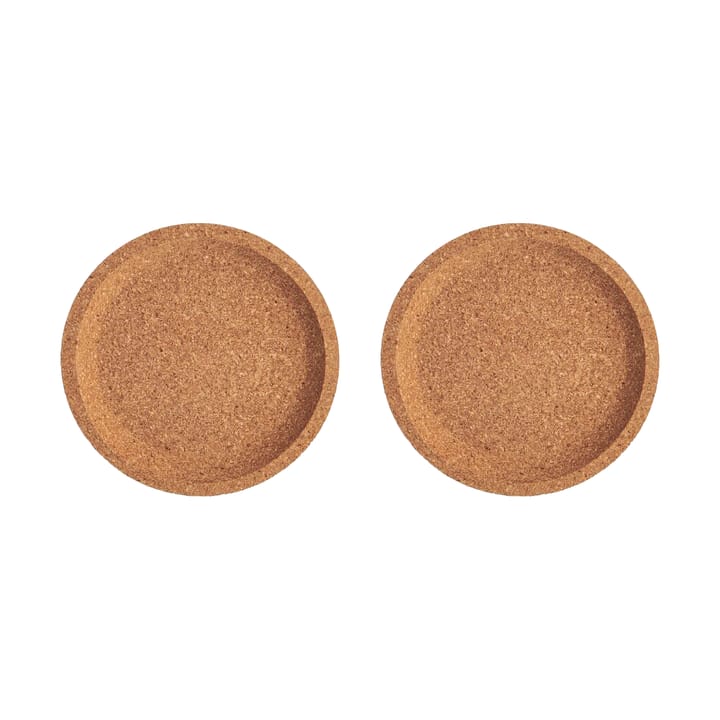 Viva Korkuntersetzer Ø10,9 cm 2er-Pack - Braun - Kosta Boda