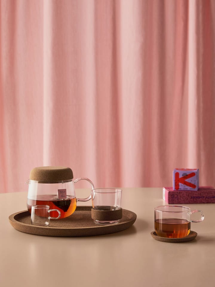 Viva Tasse mit Korkring 30 cl 2er-Pack, Klar Kosta Boda
