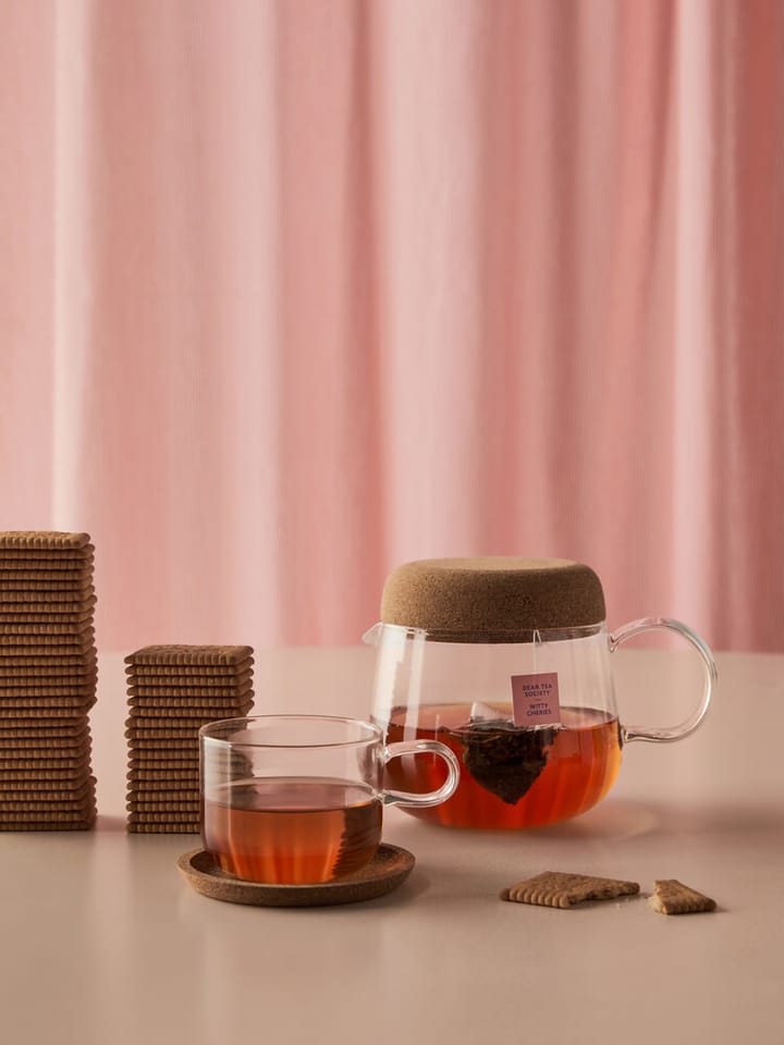 Viva Tasse mit Untertasse 30 cl 2er-Pack, Klar Kosta Boda