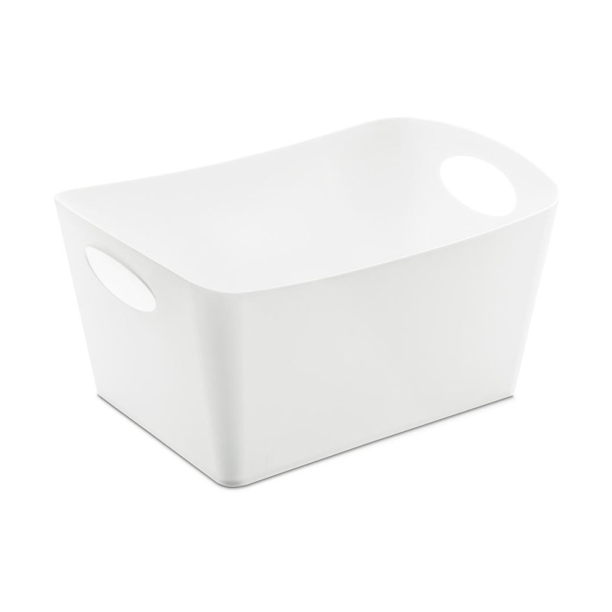Koziol Boxxx Verwahrungsbox M 3,5 l Recycled white | Skandinavisches Design | Aufbewahrungsboxen | Weiß