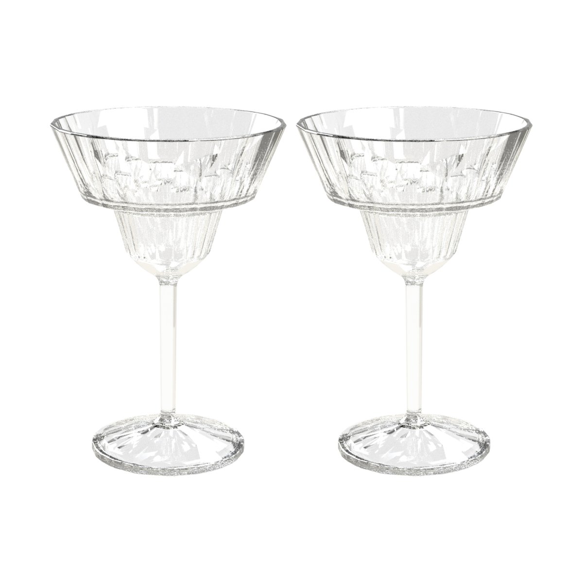 Koziol Club No. 16 Trinkglas Kunststoff 25 cl 2er Pack Kristallklar