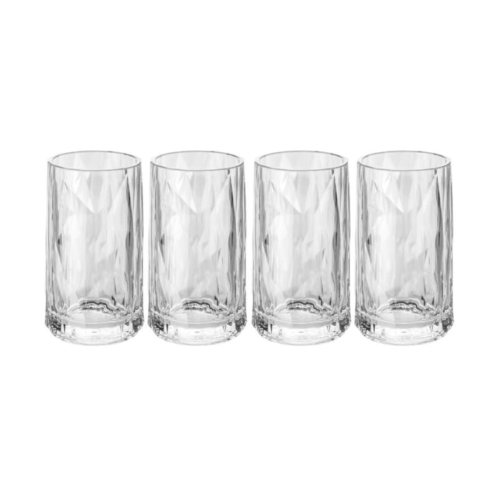 Club No. 7 Schnapsglas Kunststoff 4 cl 4er Pack, Kristallklar Koziol