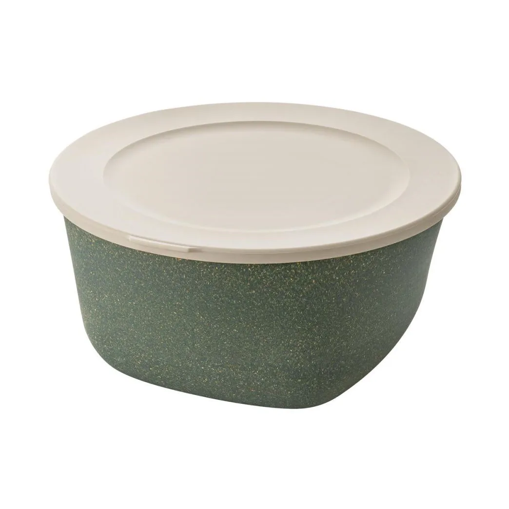 Koziol Connect Schale mit Deckel 2 l Nature ash grey