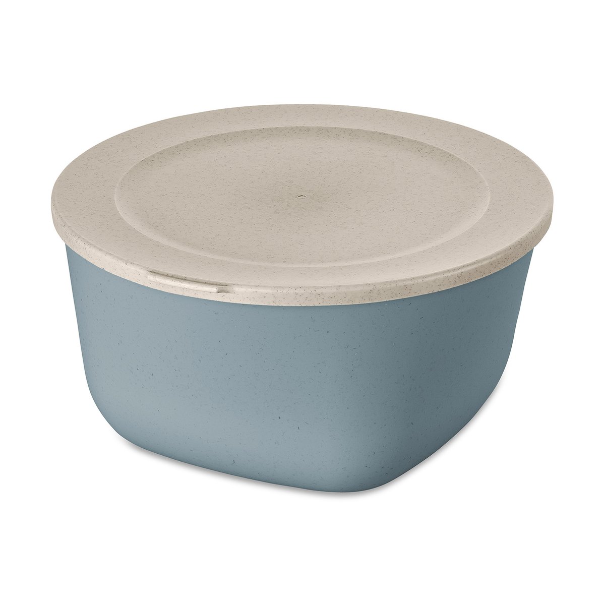 Koziol Connect Schale mit Deckel 4 l Nature flower blue