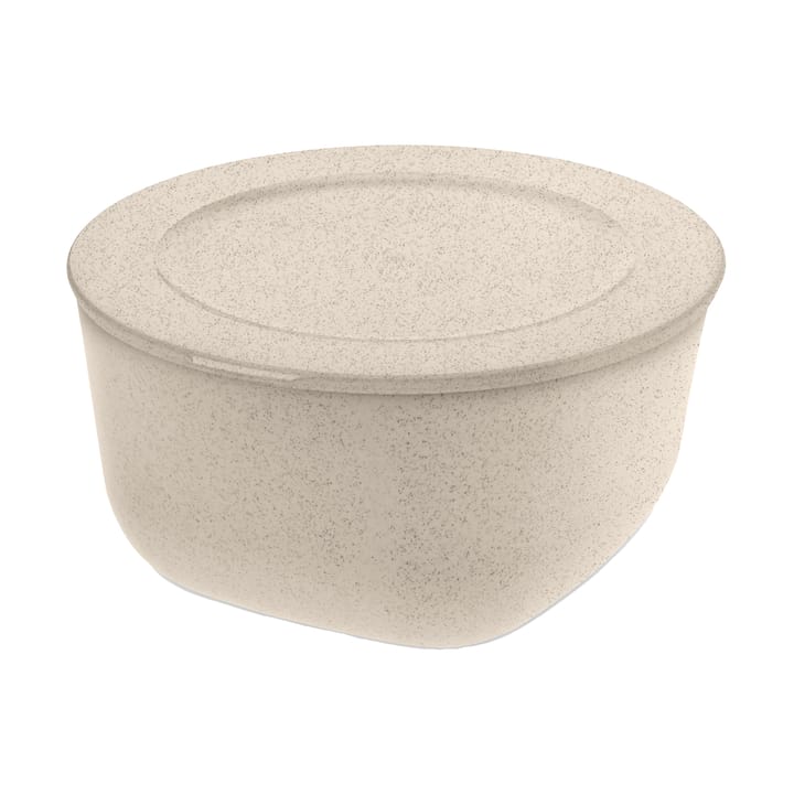Connect Schüssel/Schale mit Deckel 2 L biozirkulärer Thermoplast - Nature desert sand - Koziol