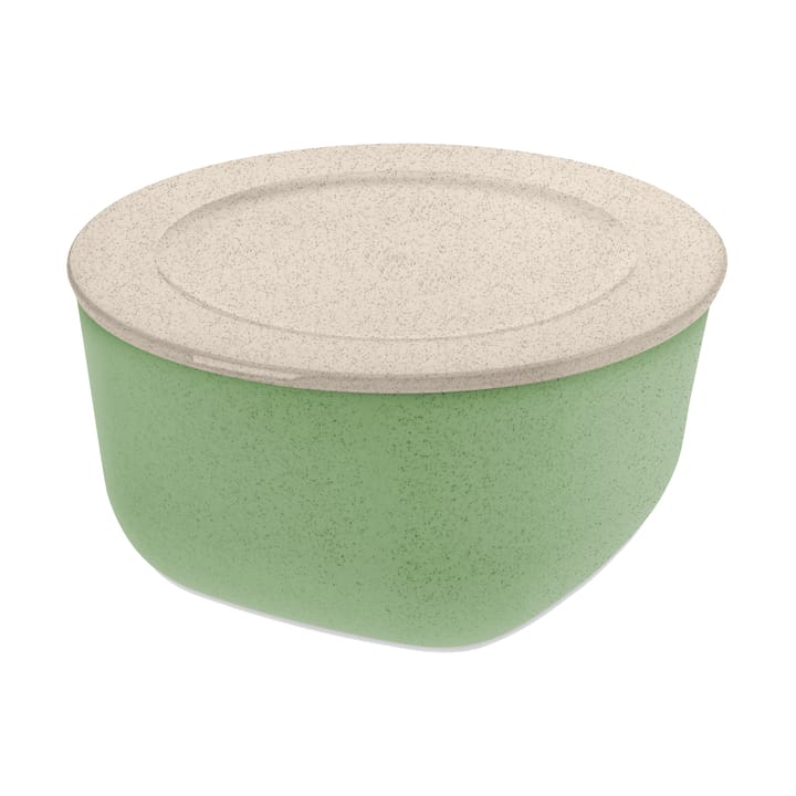 Connect Schüssel/Schale mit Deckel 2 L biozirkulärer Thermoplast - Nature leaf green - Koziol