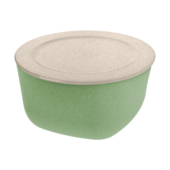 Connect Schüssel/Schale mit Deckel 4 L biozirkulärer Thermoplast - Nature leaf green - Koziol