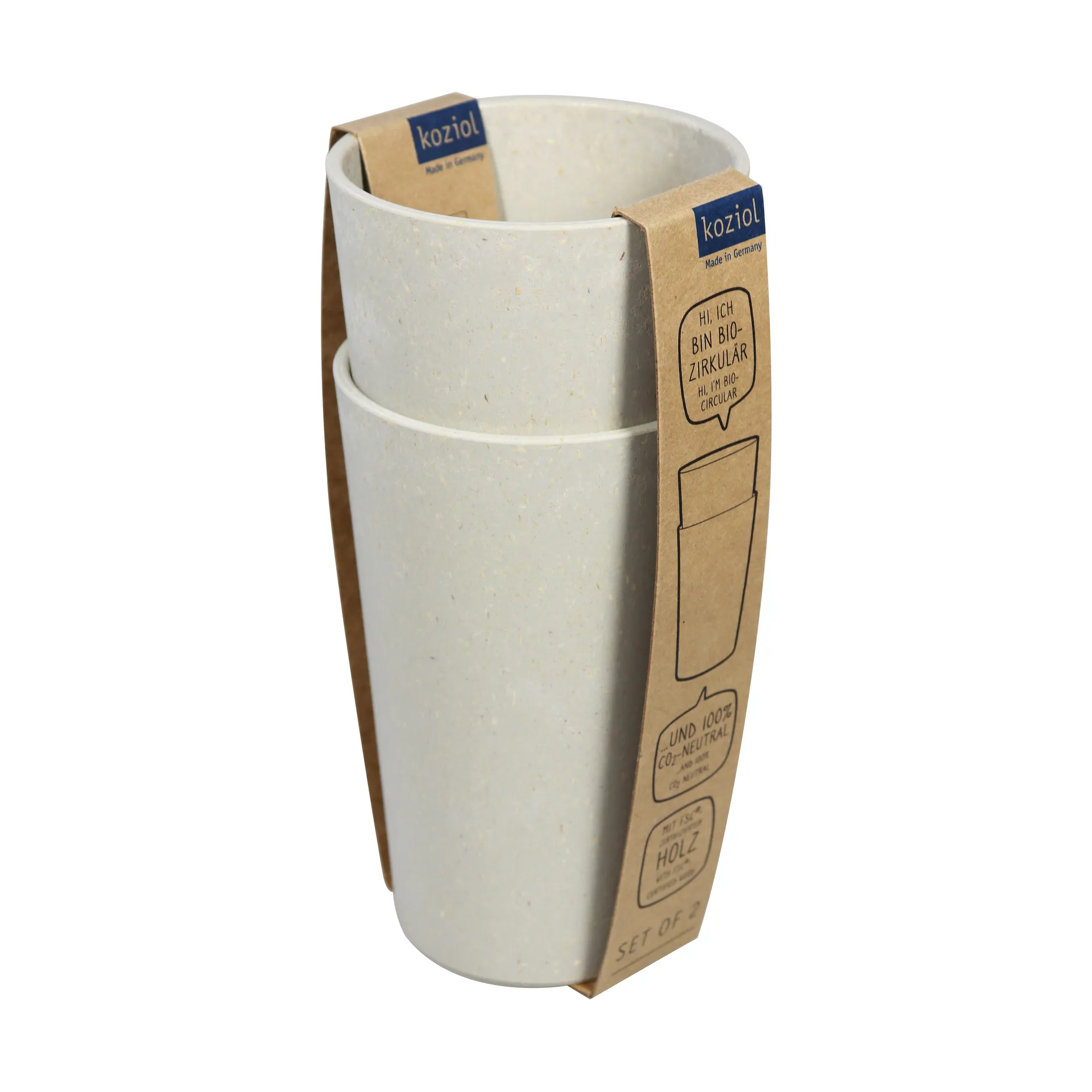 Connect Tasse L 35 cl, Nature desert sand Koziol