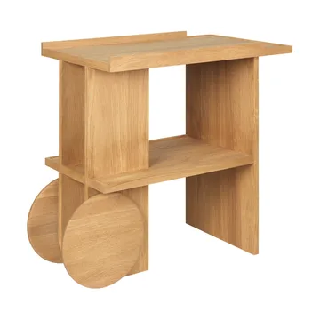 Axis Beistelltisch 42x80 cm - Warm lackierte Eiche - Kristina Dam Studio