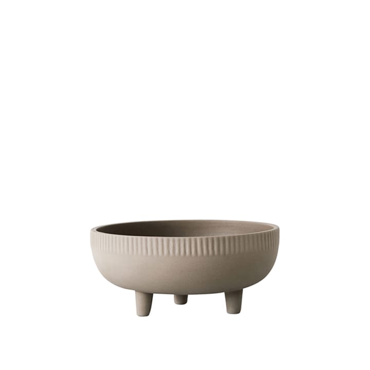 Bowl Schale - Grey engobe, medium - Kristina Dam Studio