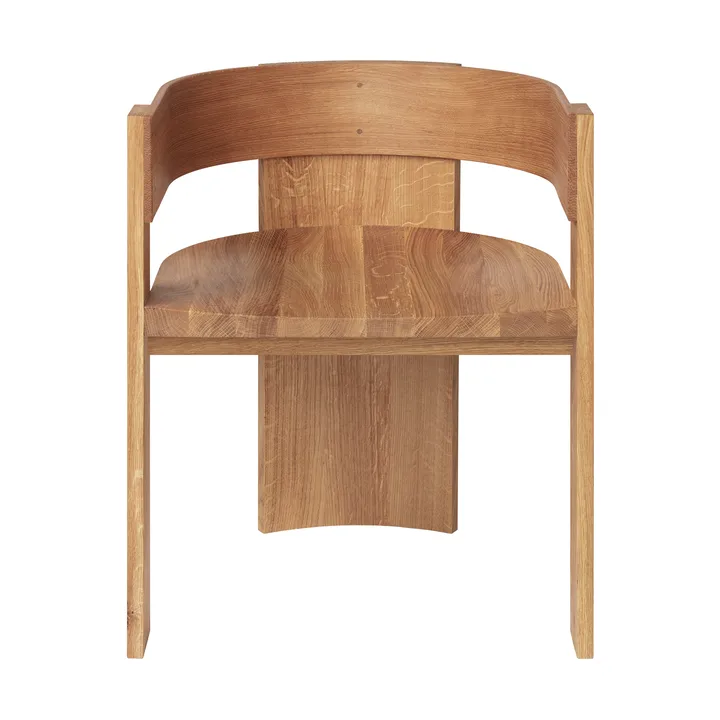 Collector Stuhl - Warm lackierte Eiche-Walnuss - Kristina Dam Studio