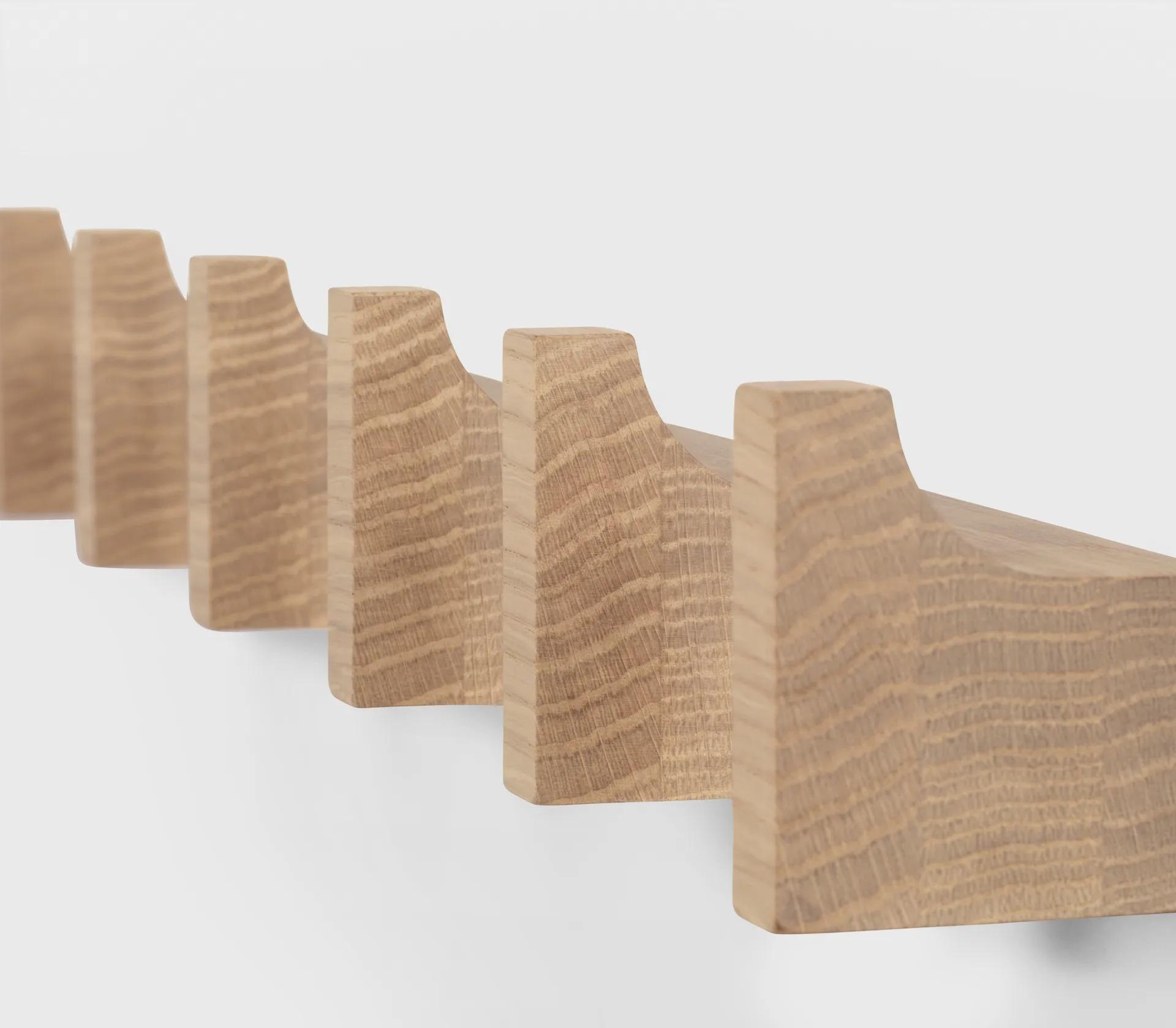 Column Garderobenständer 49 cm, Hell geölte Eiche Kristina Dam Studio