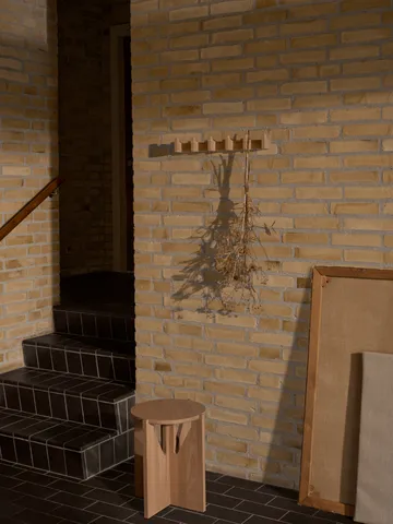 Column Garderobenständer 49 cm - Hell geölte Eiche - Kristina Dam Studio